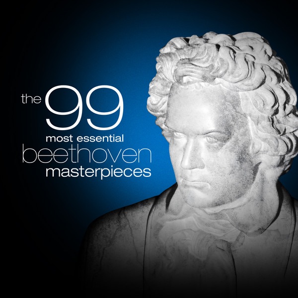 The 99 Most Essential Beethoven Masterpieces by Various Artists album cover