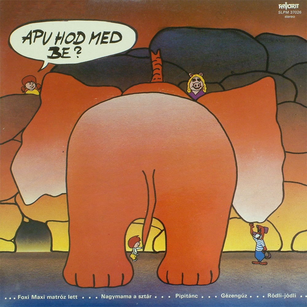 Apu, Hod Megy Be? by Tivadar Bilicsi & Koncz Zsuzsa album cover
