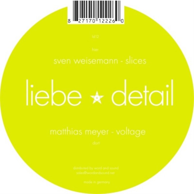 Liebe * Detail - EP by Matthias Meyer & Sven Weisemann album cover