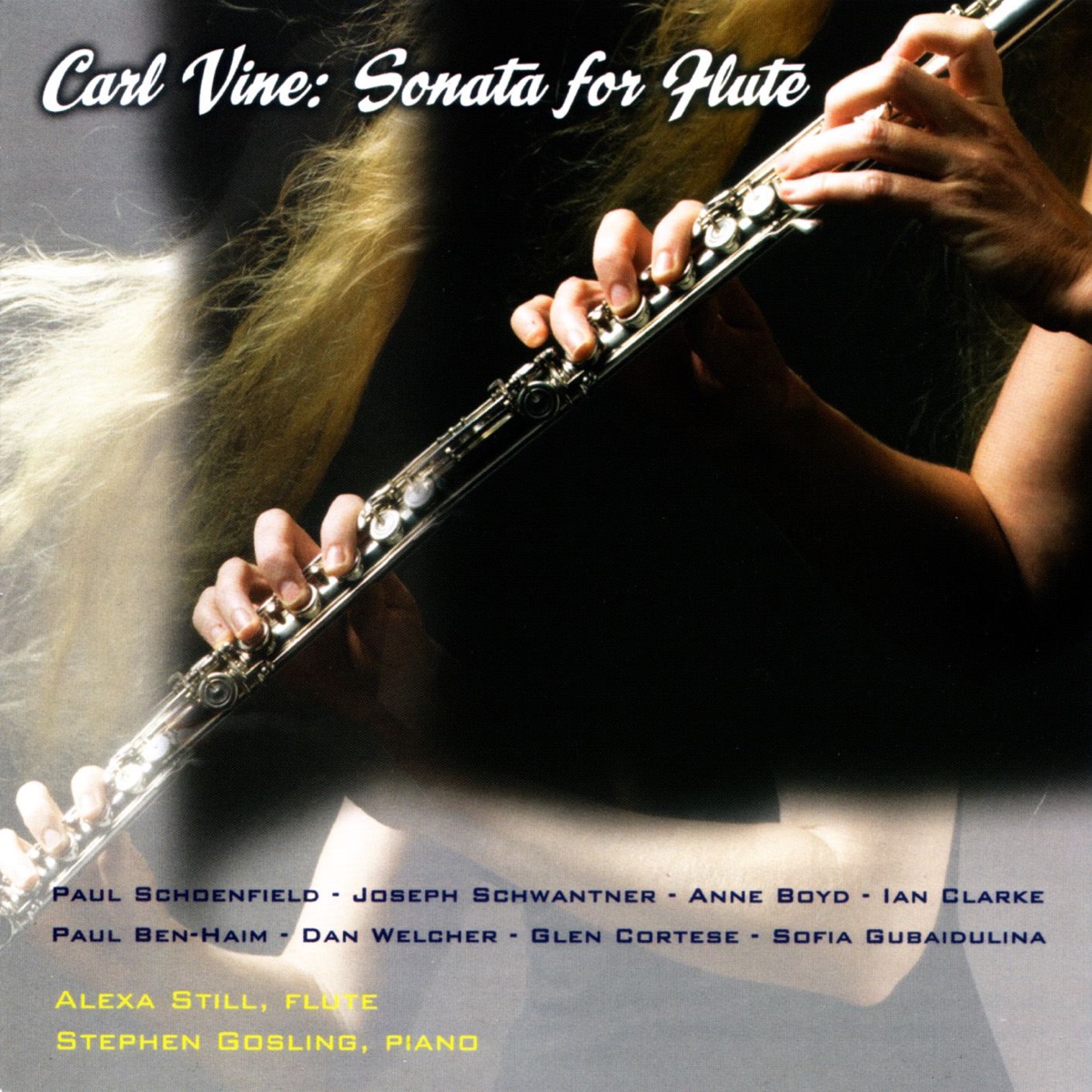 Vine: Sonata for Flute and Piano by Alexa Still & Steve Gosling album cover