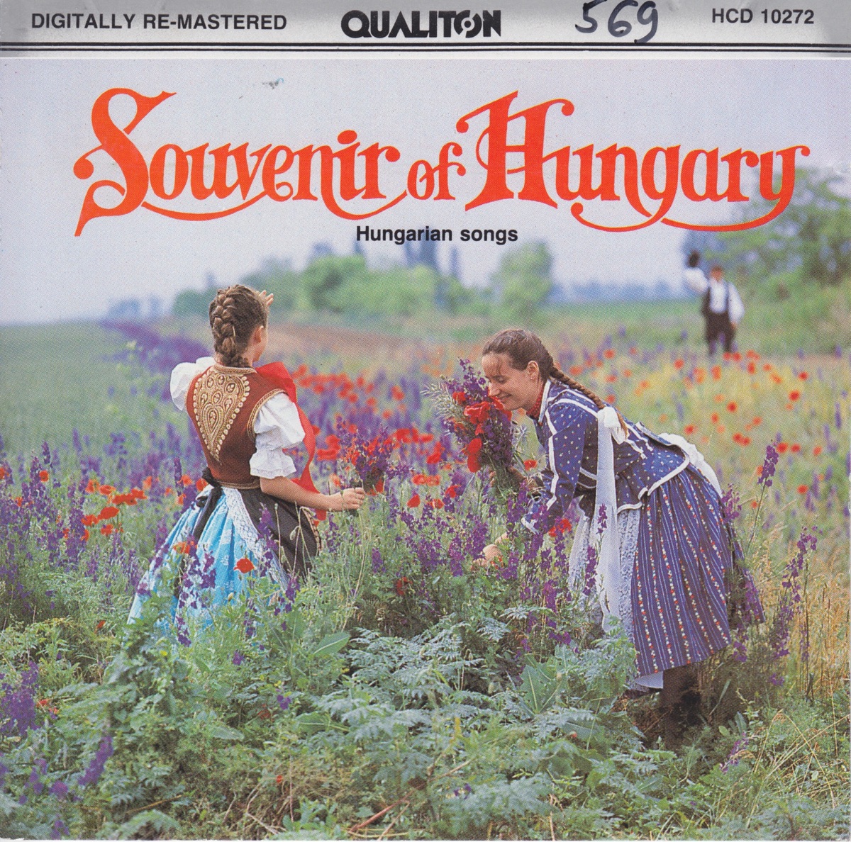Souvenir of Hungary: Hungarian songs by Sári Vörös, Gábor József Kozák and his gipsy band, Károly Solti, Sándor Bálint, Imre Magyari Jr. and his gipsy band, Erzsébet Zala Tóth, Jozsef Dóry, Apollónia Kovács, László Szalay, Gyula Kóczé and his gipsy band & Kálmán Oláh and his gipsy band album cover