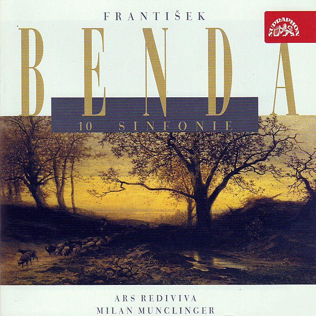 Benda: Symphonies by Ars Rediviva & Milan Munclinger album cover