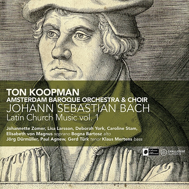 Bach: Latin Church Music Vol. 1 by Ton Koopman, Amsterdam Baroque Orchestra & Amsterdam Baroque Choir album cover