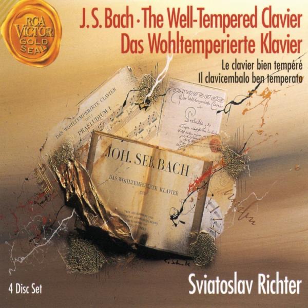 Bach: Das Wohltemperierte Klavier I und II Teil - BWV 846-869 und 870-893 by Sviatoslav Richter album cover