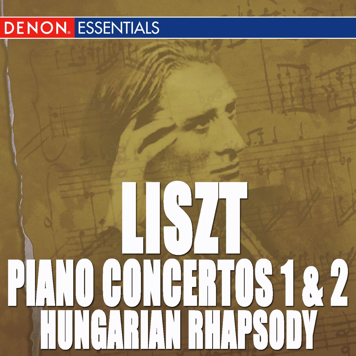 Liszt: Piano Concertos by Dieter Goldmann & Süddeutsche Philharmonie album cover