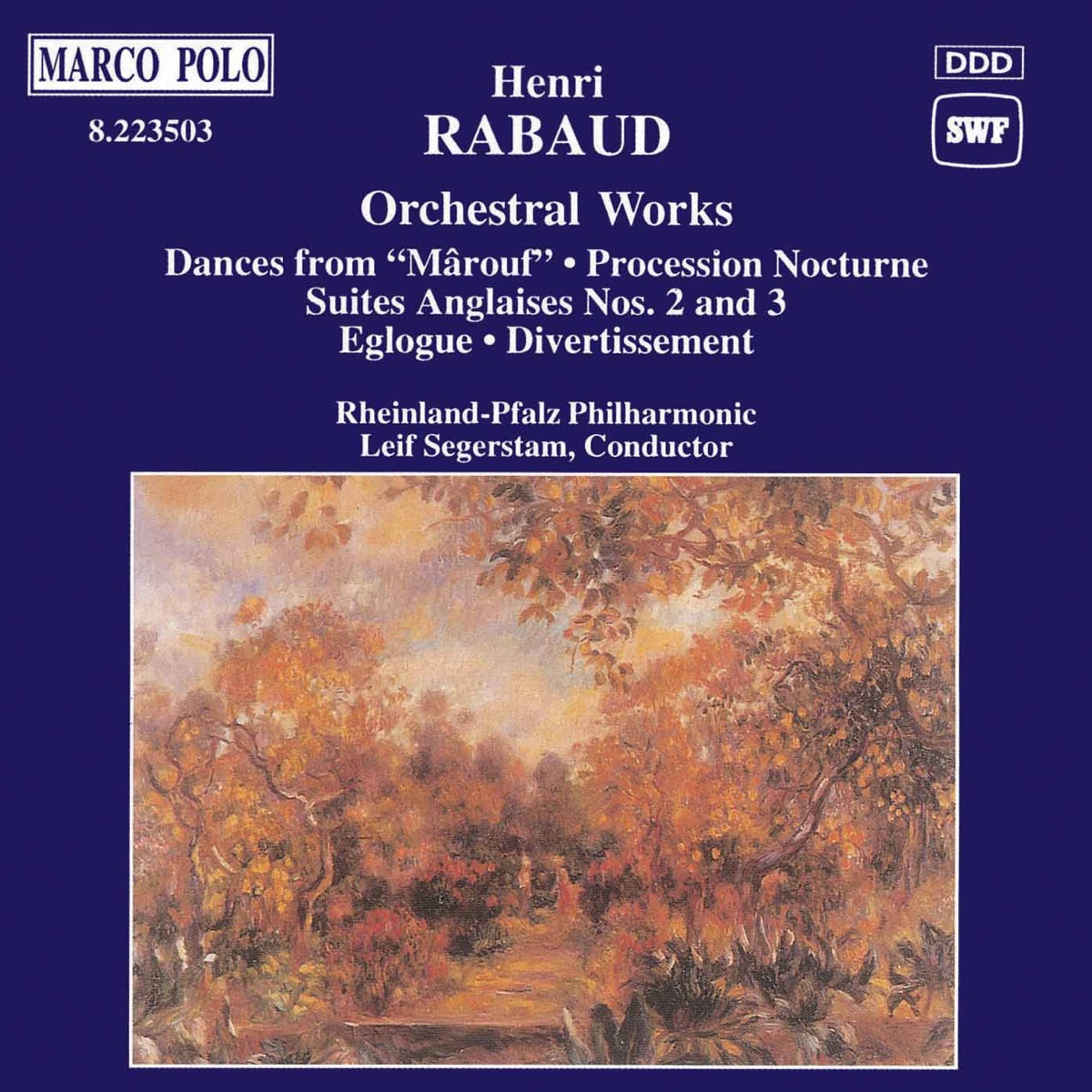 Rabaud: Orchestral Works by Rheinland-Pfalz State Philharmonic Orchestra album cover