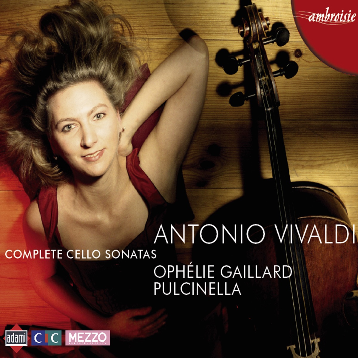 Vivaldi: Complete Cello Sonatas by Ophélie Gaillard & Pulcinella album cover