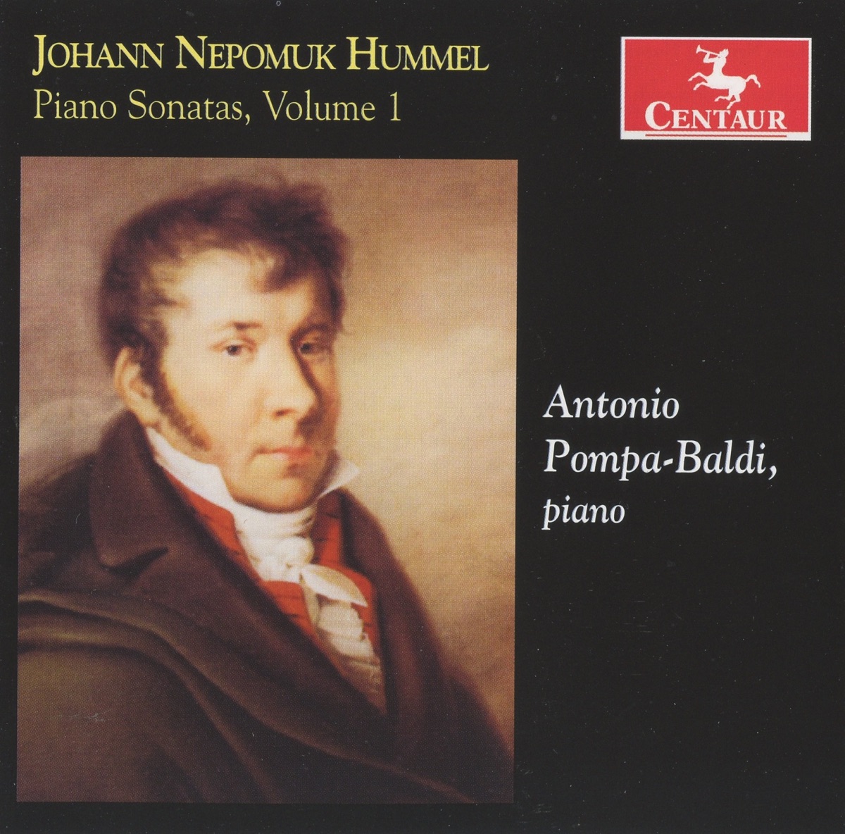 Hummel: Piano Sonatas, Vol. 1 by Antonio Pompa-Baldi album cover