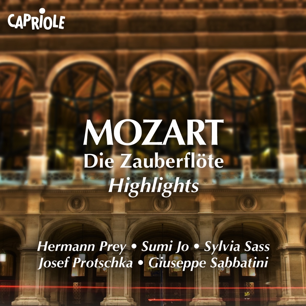 Mozart, W.A.: Zauberflote (Die) - Idomeneo [Opera] (Highlights) by Staatskapelle Dresden, Hans Vonk, Bratislava Philharmonic Orchestra, Hermann Prey, Kurt Wöss, Georgi Robev, Bulgarian National Choir, Sofia Philharmonic Orchestra, Sumi Jo, Roberto Paternostro, Rundfunk-Sinfonieorchester Berlin, Josef Protschka, Munich Radio Orchestra, Kurt Peter Eichhorn, NHK Chamber Soloists, Giuseppe Sabbatini, Sylvia Sass, Hungarian State Opera Orchestra & Ervin Lukács album cover