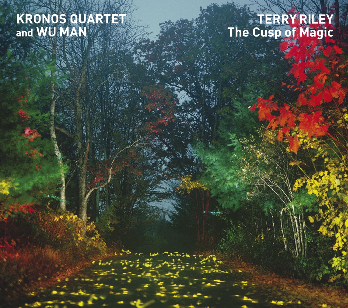 Riley: The Cusp of Magic by Kronos Quartet & Man Wu album cover
