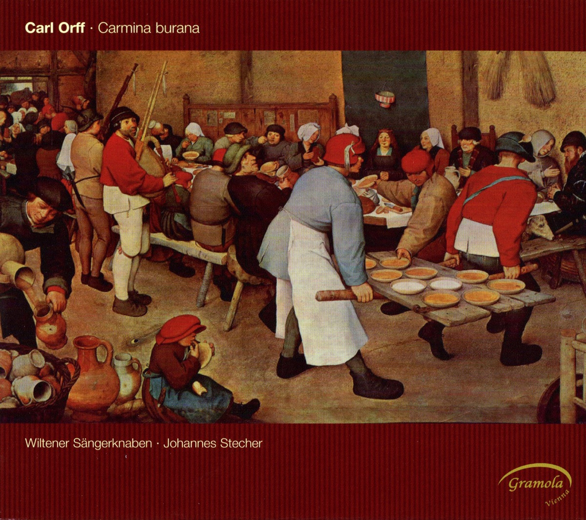 Orff: Carmina Burana by Bernhard Landauer, Gudrun Sidonie Otto, Matthias Helm, Johannes Stecher, Wilten Abbey Boys' Choir, Telfs Music School Children's Choir, Duo d'Accord, Next Step, The & Martin Senfter album cover