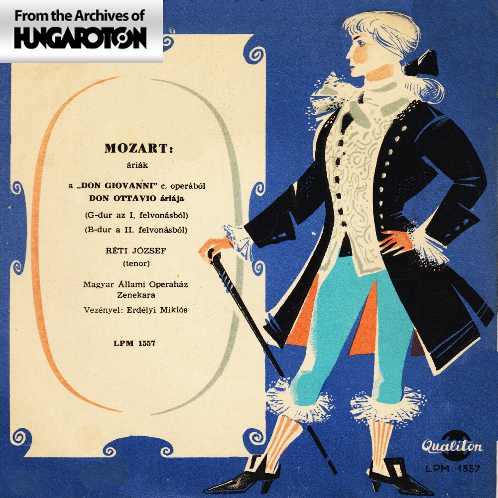 Don Giovanni - Ottavio 2 áriája - Single by József Réti, Mikós Erdélyi & A Magyar Állami Operaház Zenekara album cover