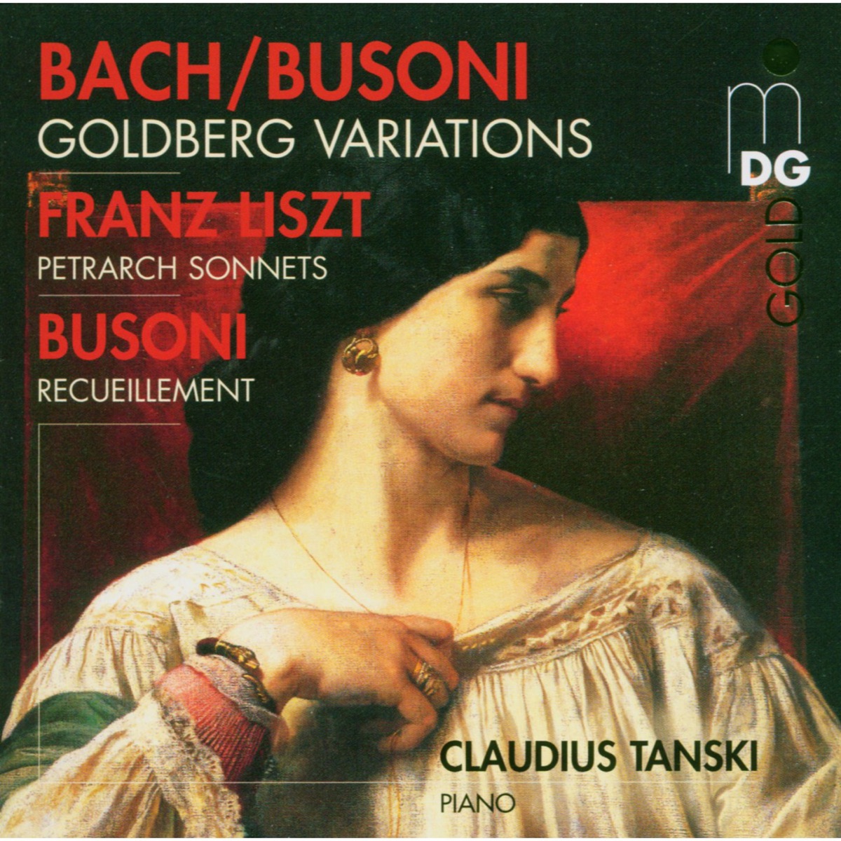 Bach: Goldberg Variations, BWV 988 by Claudius Tanski album cover