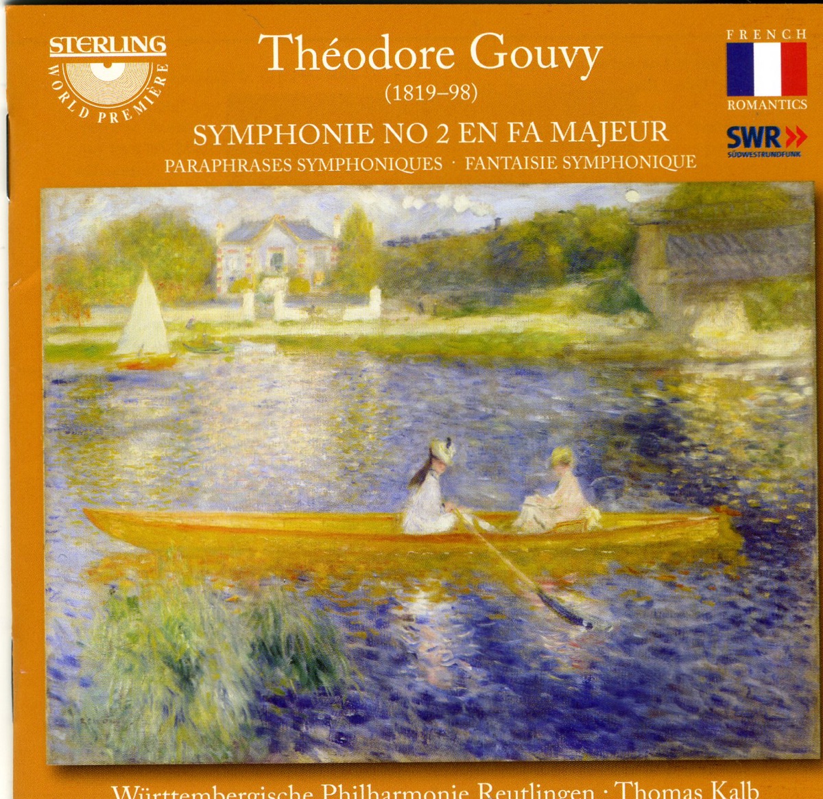 Gouvy: Symphony No. 2, Orchestral Works by Württembergische Philharmonie Reutlingen & Thomas Kalb album cover