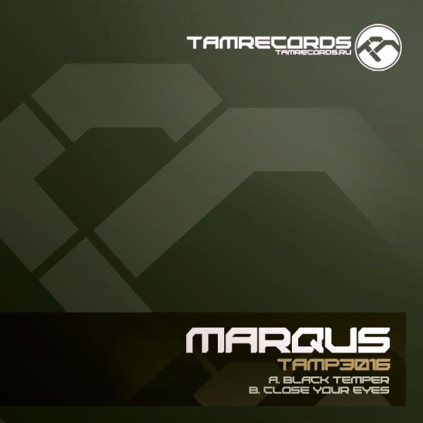 Black Temper, Close Your Eyes - Single by MarQus album cover