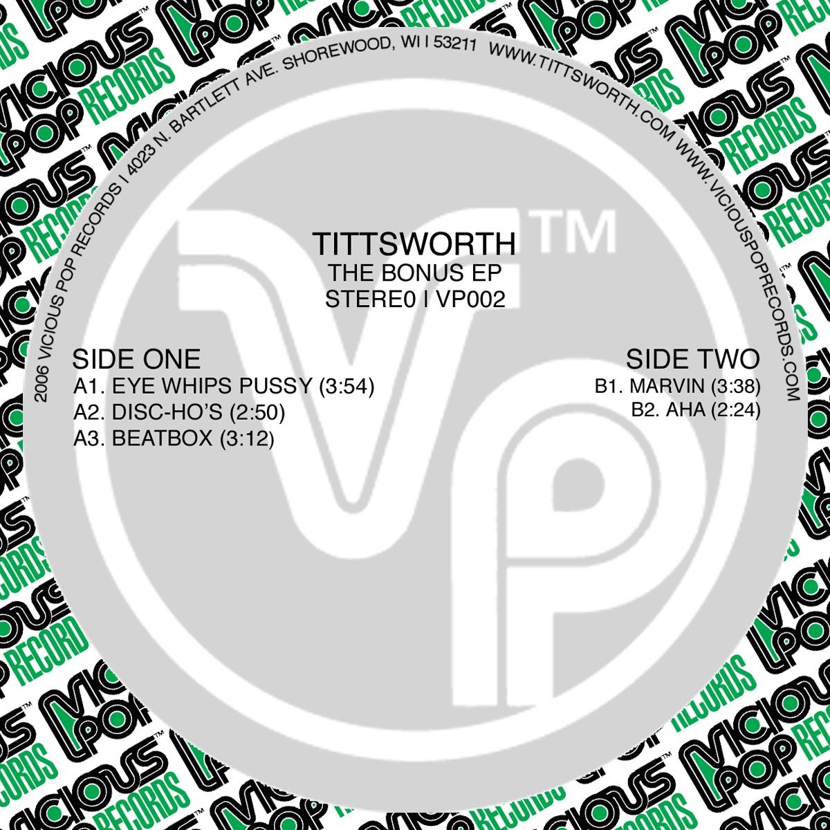 The Bonus EP by Tittsworth album cover