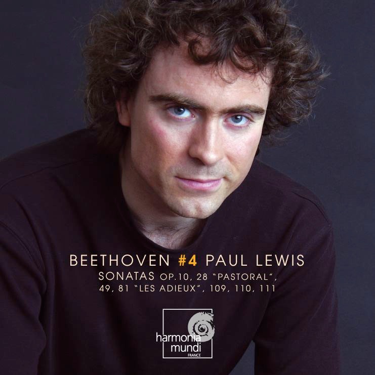 Beethoven: Piano Sonatas, Vol. 4 by Paul Lewis album cover