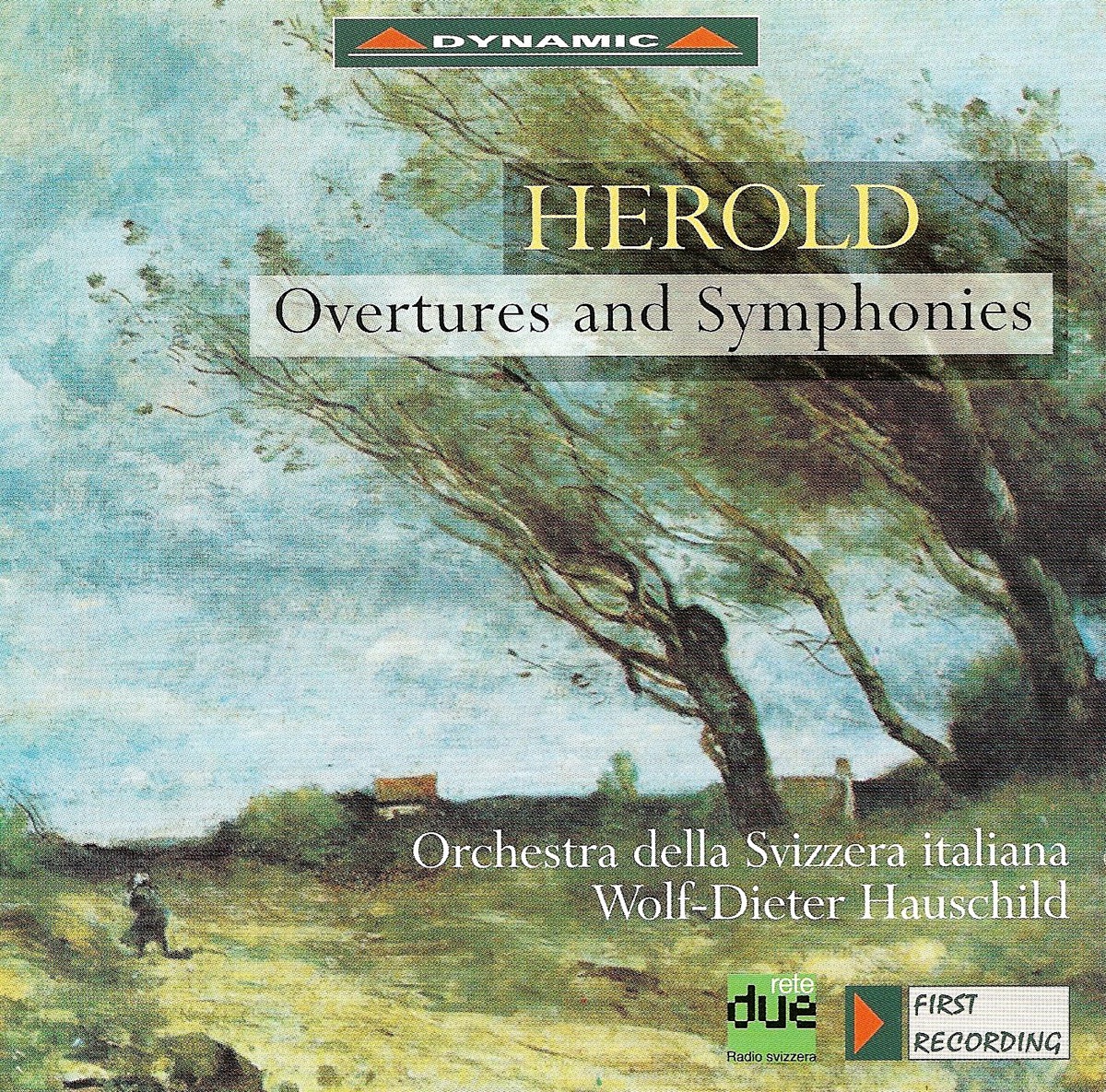 Herold: Overtures and Symphonies by Wolf-Dieter Hauschild & Orchestra della Svizzera Italiana album cover
