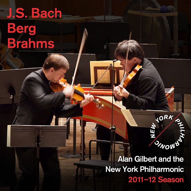 Bach, Berg, Brahms by New York Philharmonic, Alan Gilbert & Frank Peter Zimmermann album cover
