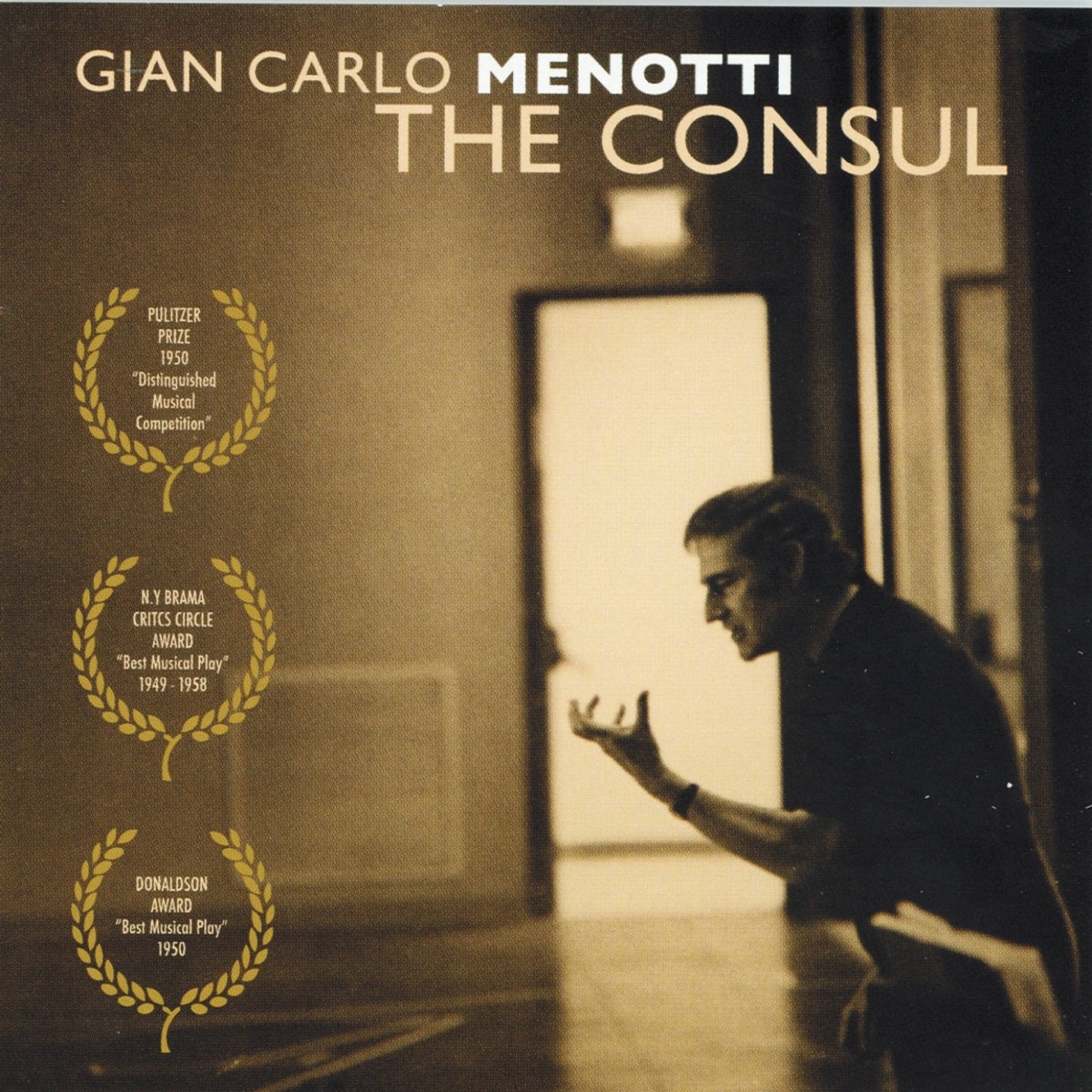 Menotti: The Consul by Lehman Engel & Patricia Neway album cover