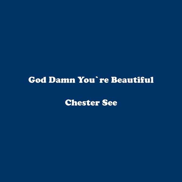 God Damn You're Beautiful by Chester See album cover