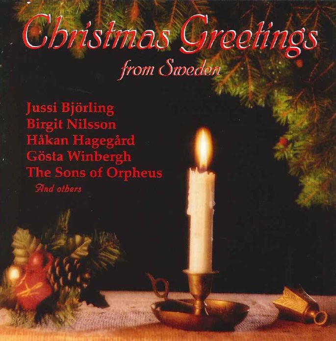 En Klassisk Jul (Christmas Greatings from Sweden) by Håkan Hagegård, Jussi Björling, Birgit Nilsson, Orphei Drängar, Adolf Fredriks Bachskör & Gösta Winbergh album cover