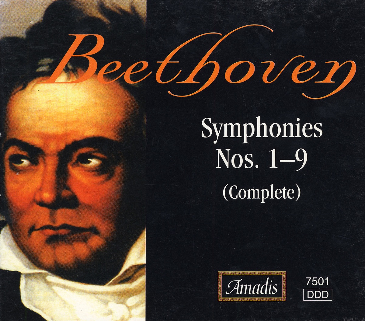 Beethoven: 9 Symphonies (Complete) by Richard Edlinger, Zagreb Philharmonic Orchestra, Michael Halász, CSR Symphony Orchestra, Robert Holzer, Gabriele Lechner, Diane Elias, Michael Pabst & Zagreb Philharmonic Chorus album cover