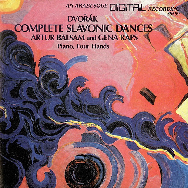 Dvořák: Complete Slavonic Dances by Artur Balsam & Gena Raps album cover