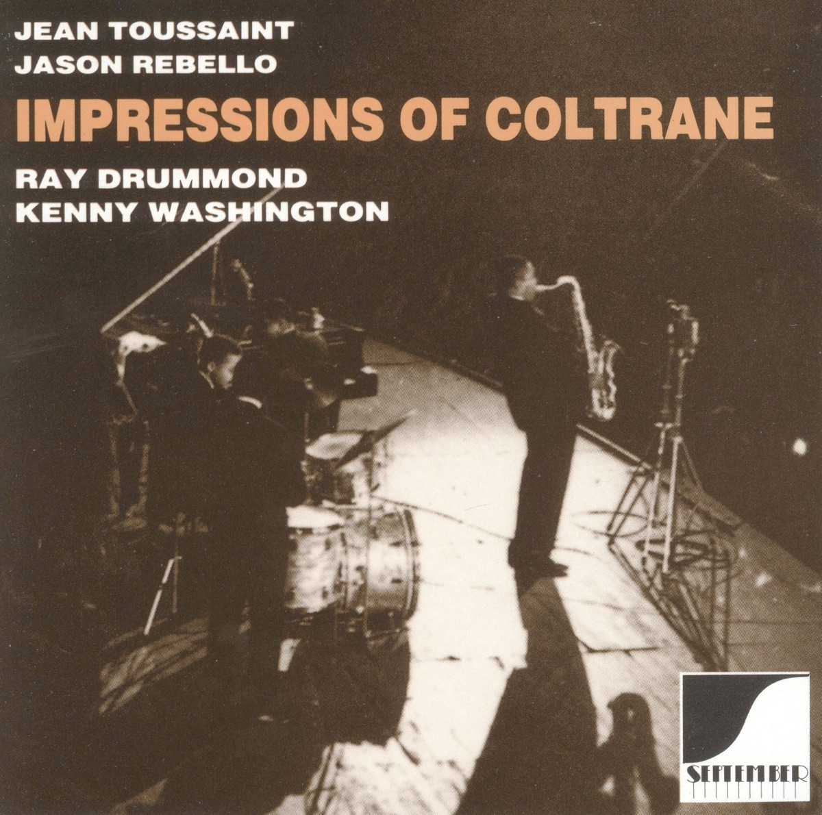 Impressions of Coltrane by Ray Drummond, Jason Rebello, Jean Toussaint & Kenny Washington album cover
