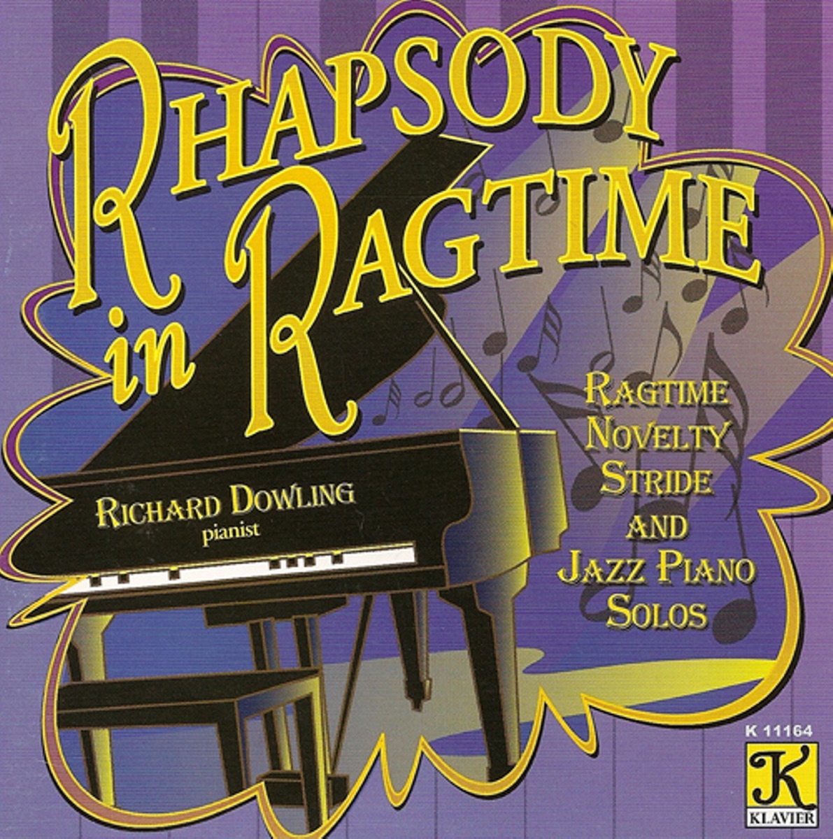 Dowling, Richard: Rhapsody in Ragtime by Richard Dowling album cover