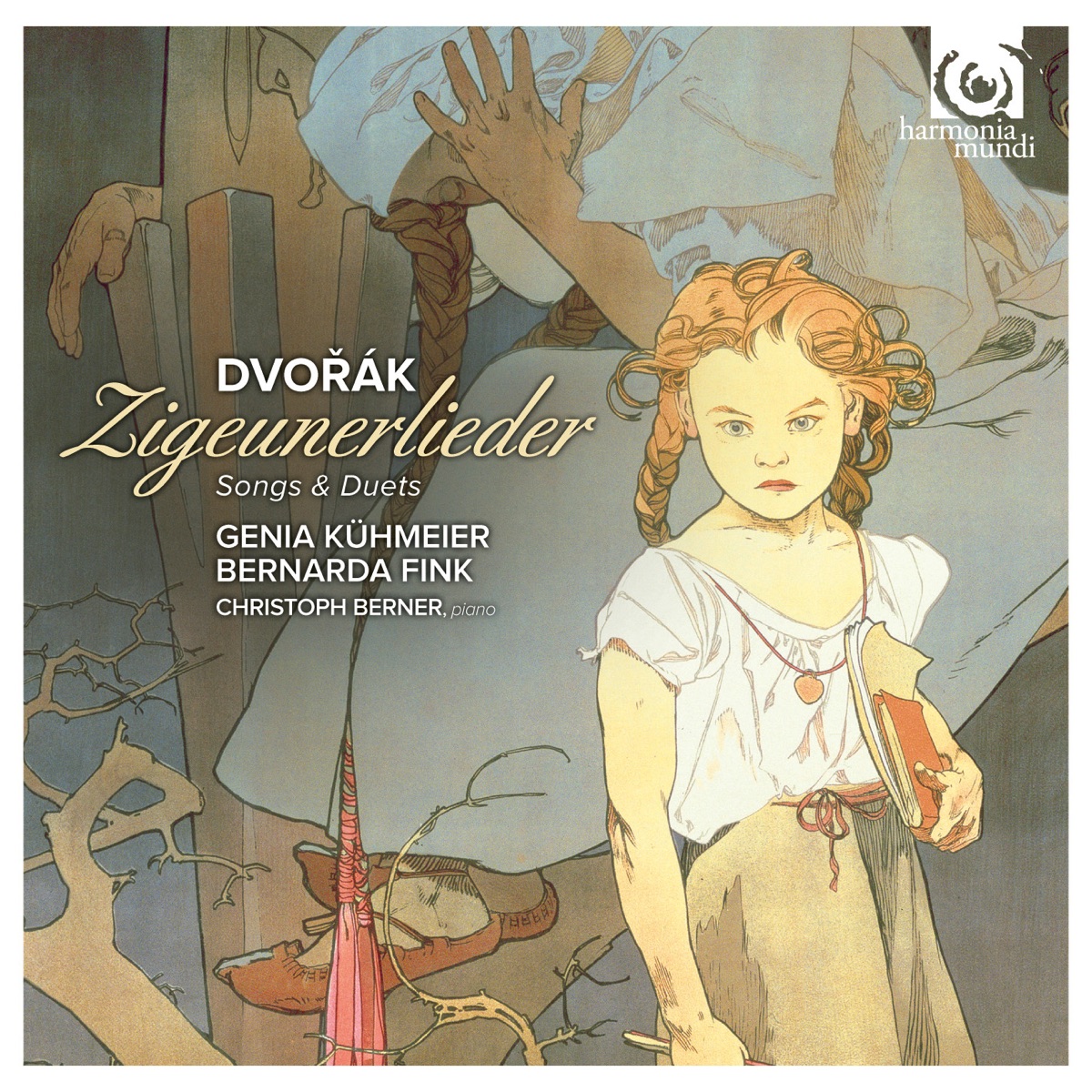 Dvořák: Zigeunerlieder, Songs & Duets by Genia Kühmeier, Bernarda Fink & Christoph Berner album cover