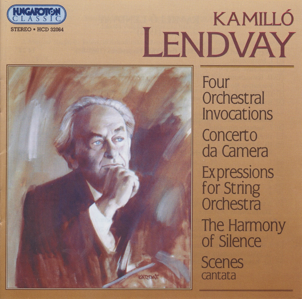 Works by Veronika Kincses, László Polgár, Budapest Symphony Orchestra, Budapest Chamber Ensemble, Franz Liszt Chamber Orchestra & Savaria Symphony Orchestra album cover