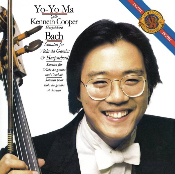 Bach: Sonatas for Viola da Gamba and Harpsichord (Remastered) by Yo-Yo Ma & Kenneth Cooper album cover