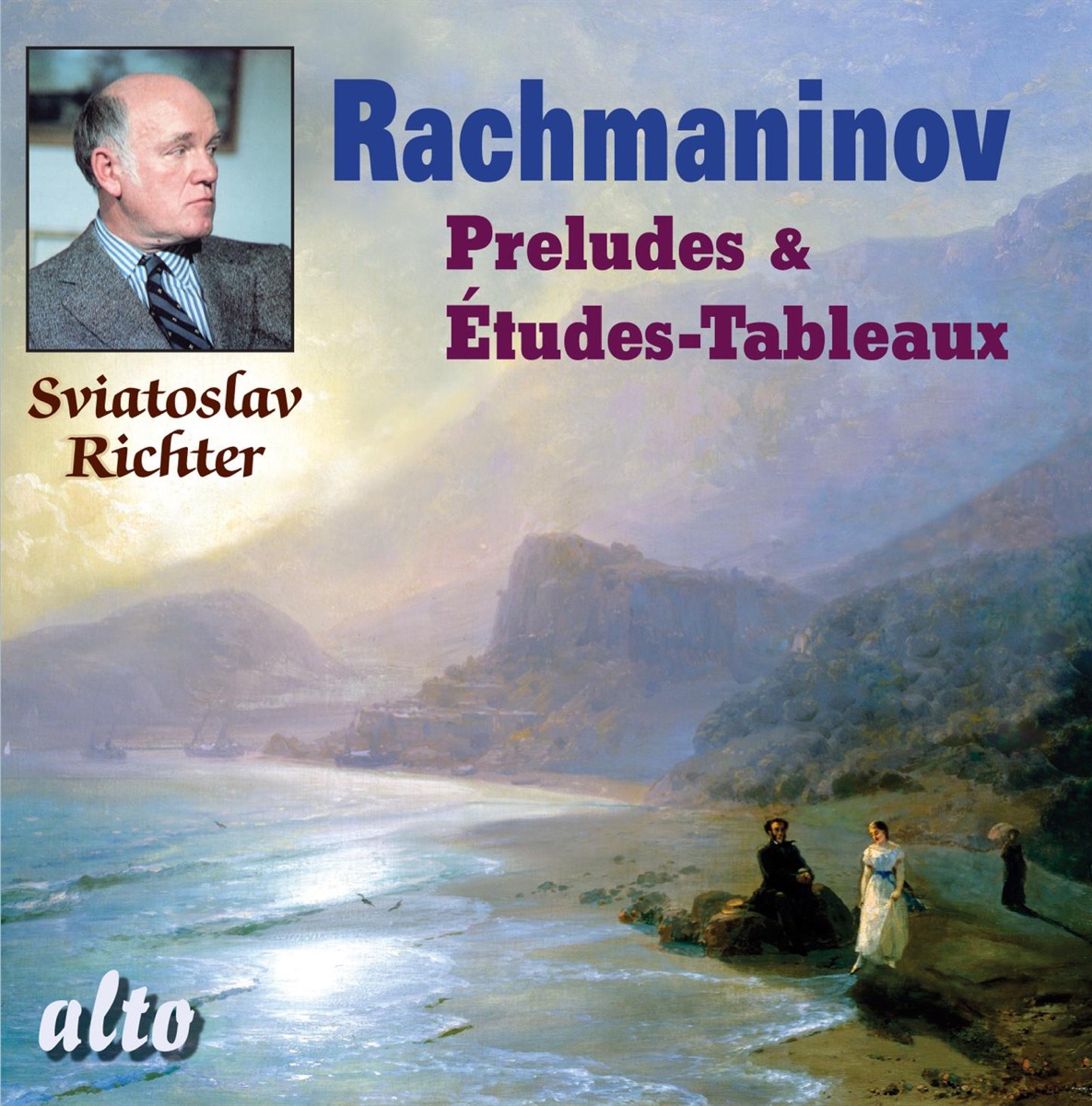 Sviatoslav Richter plays Rachmaninoff by Sviatoslav Richter album cover