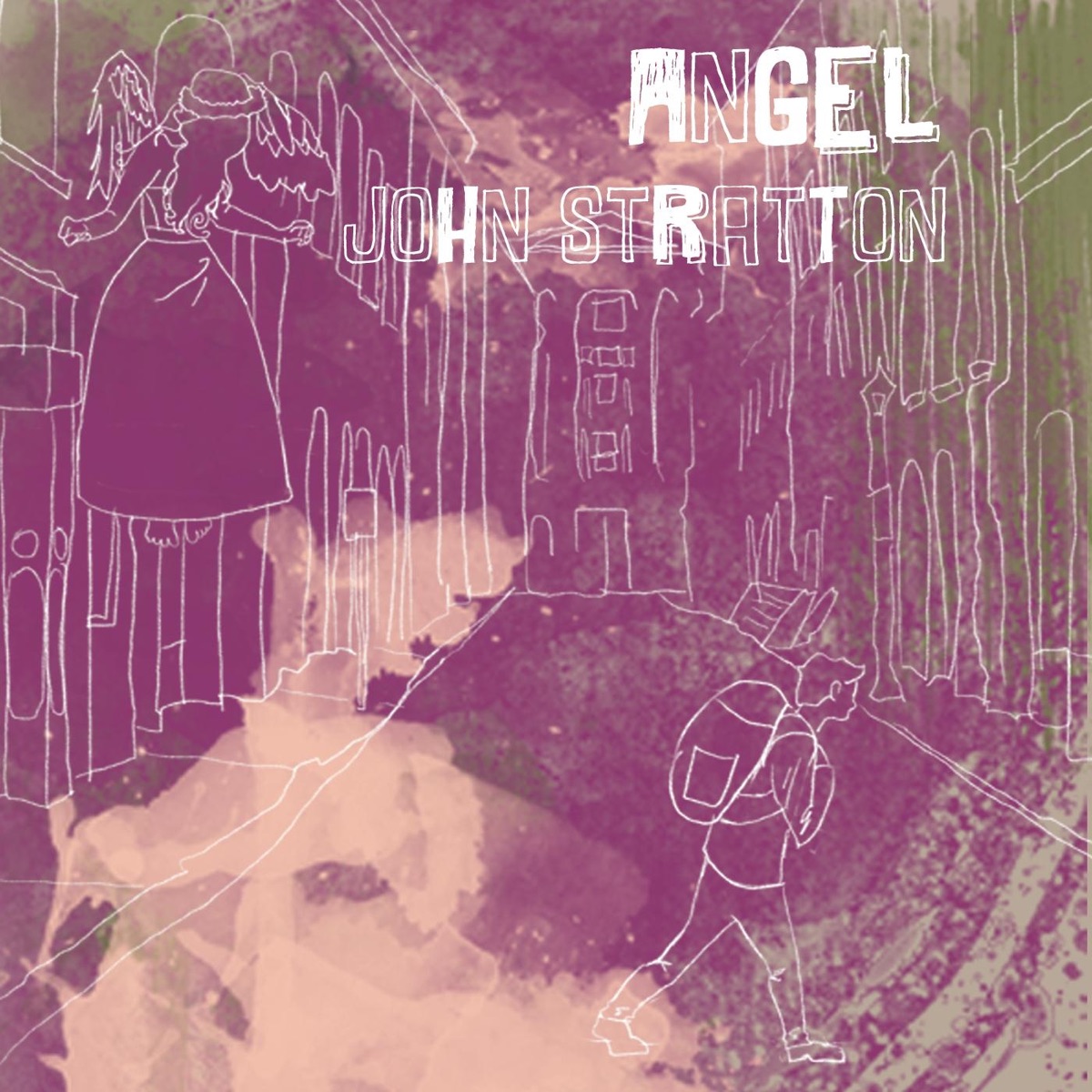 Angel (Someone to Love) [feat. David Manuel & Calvillo] - Single by John Stratton album cover