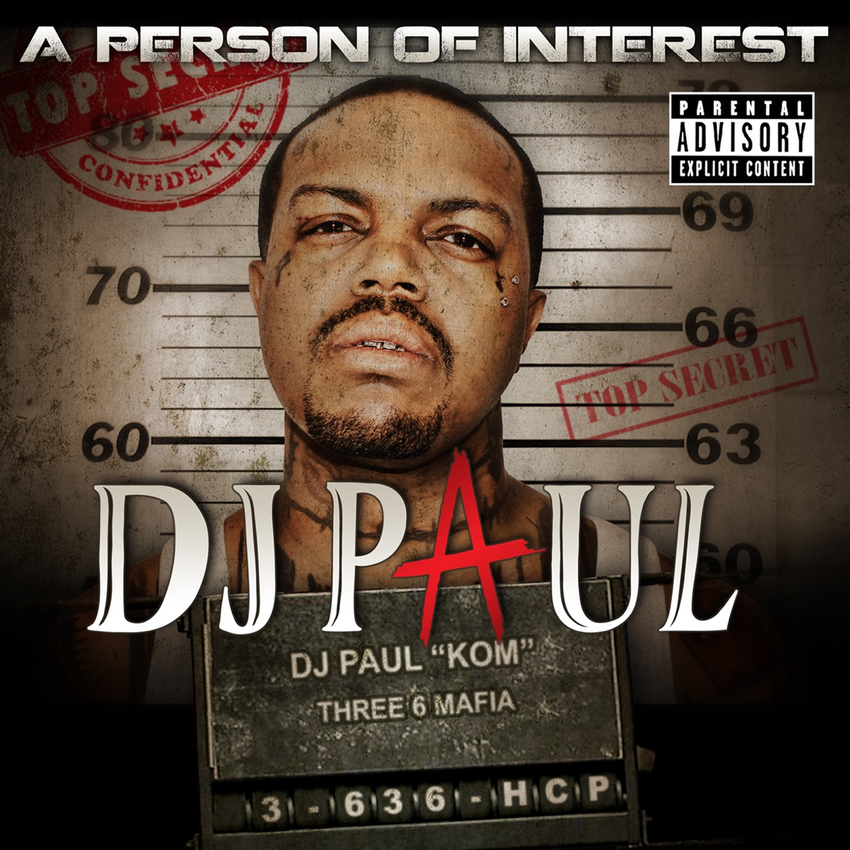 A Person of Interest by DJ Paul album cover