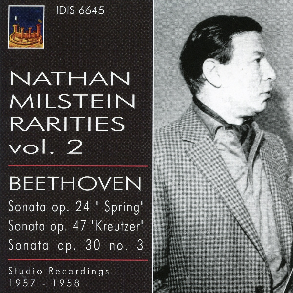 Nathan Milstein Rarities, Vol. 2 (1957-1958) by Artur Balsam, Nathan Milstein & Rudolf Firkusny album cover