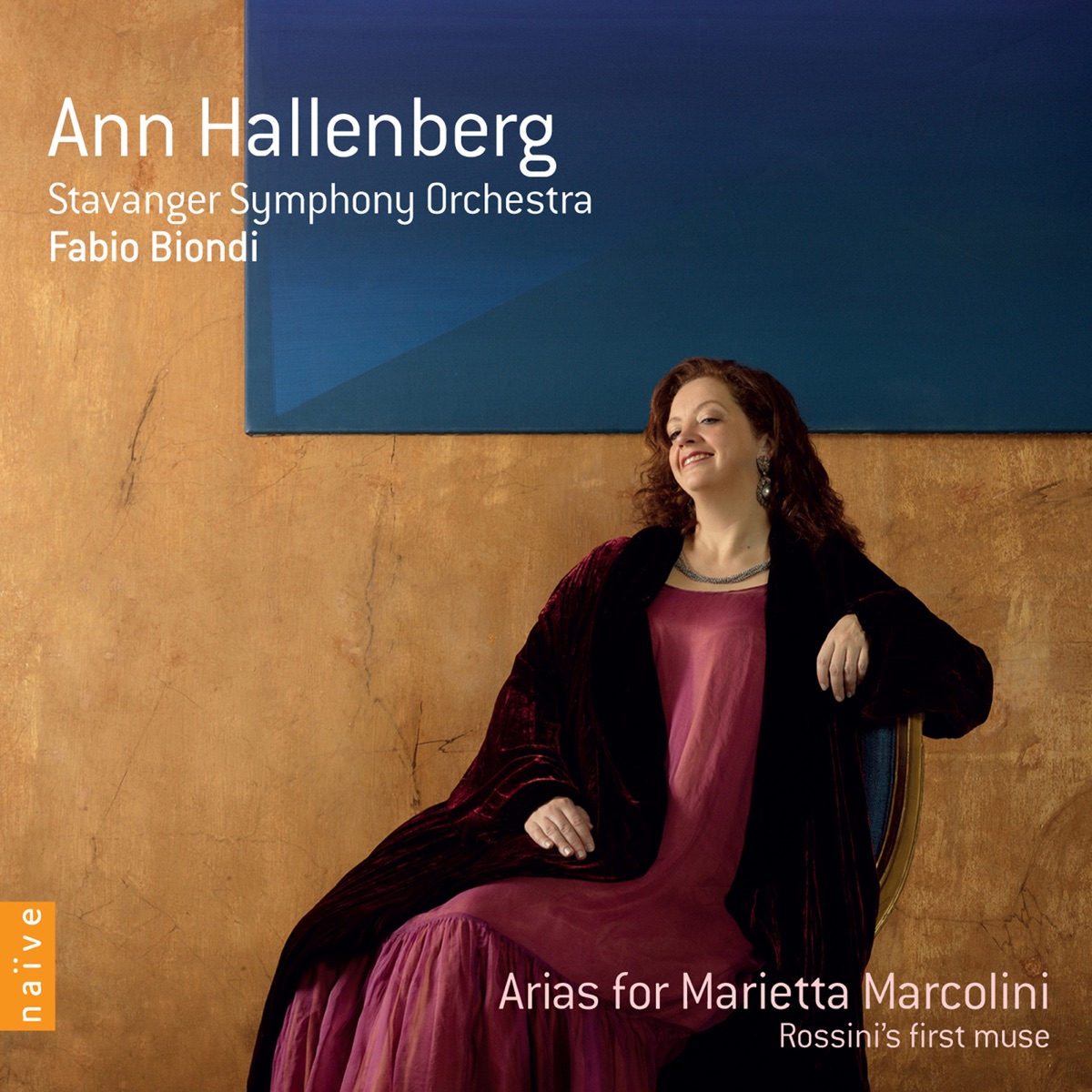 Arias for Marietta Marcolini (Rossini's First Muse) by Ann Hallenberg & Fabio Biondi album cover