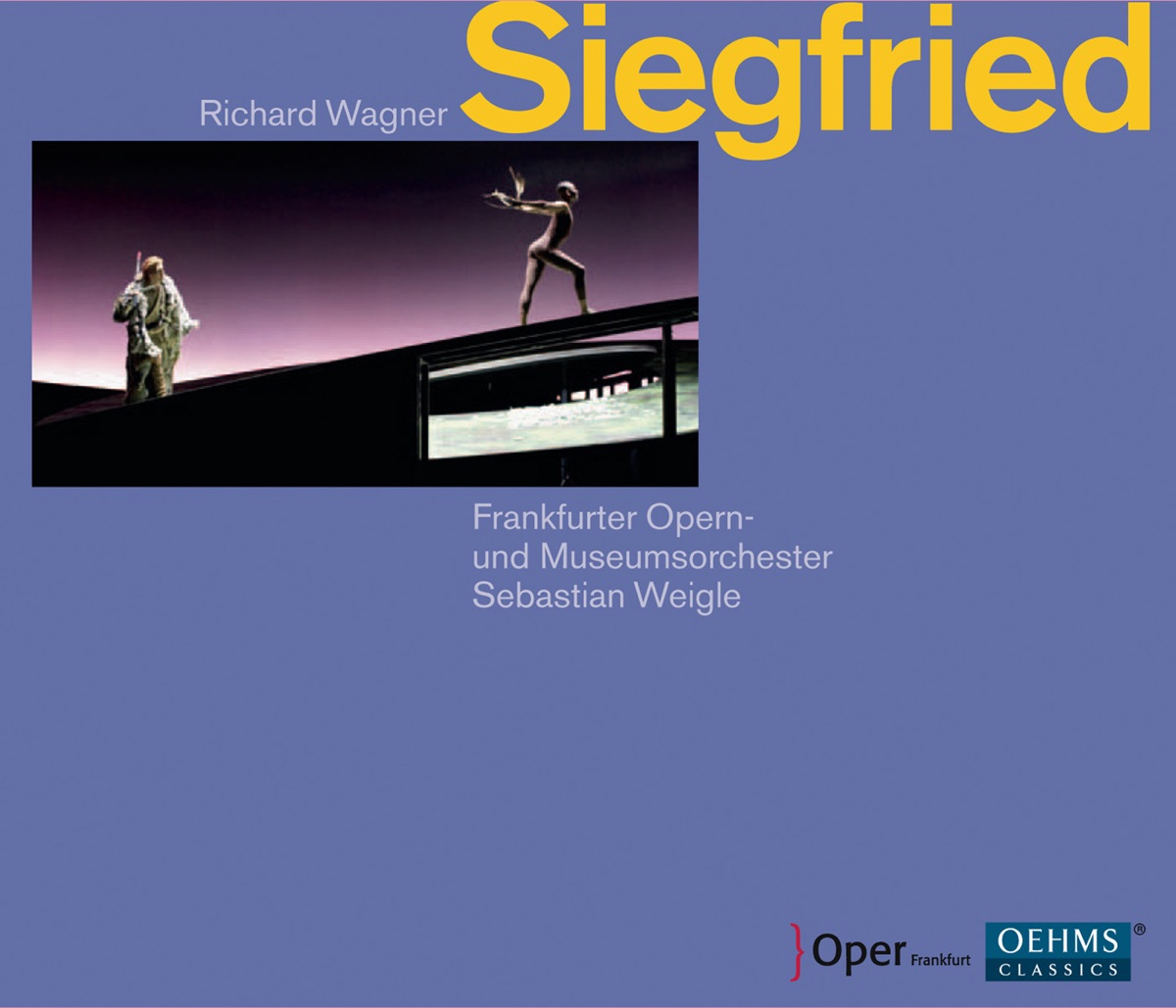 Wagner: Siegfried by Lance Ryan, Peter Marsh, Sebastian Weigle, Jochen Schmeckenbecher, Susan Bullock, Frankfurt Opera and Museum Orchestra, Terje Stensvold, Meredith Arwady, Kateryna Kasper & Magnus Baldvinsson album cover