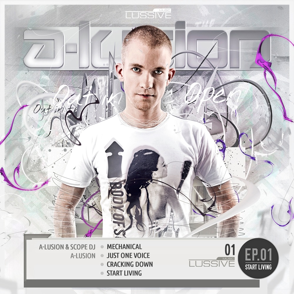 Out in the Open EP1: Sampler 1 - EP by A-lusion album cover