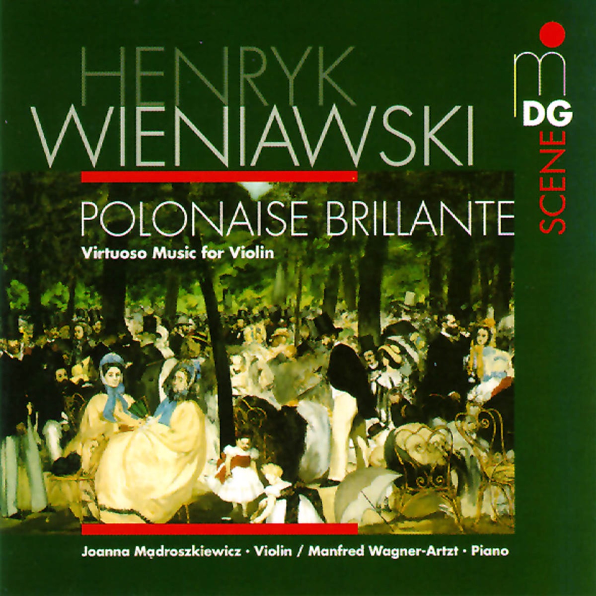 Wieniawski: Polonaise brillante by Joanna Madroszkiewicz & Manfred Wagner-Artzt album cover