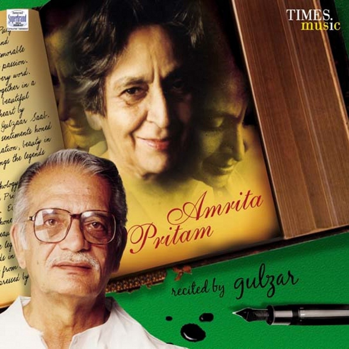 Amrita Pritam by Gulzar album cover