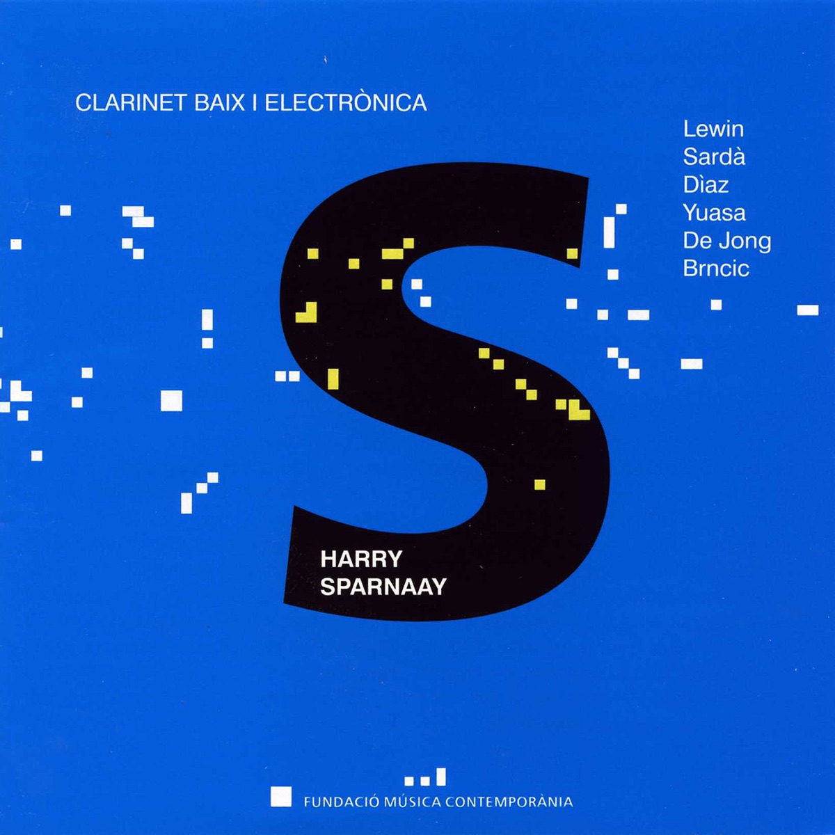 S - Clarinet Baix i Electrònica by Harry Sparnaay album cover