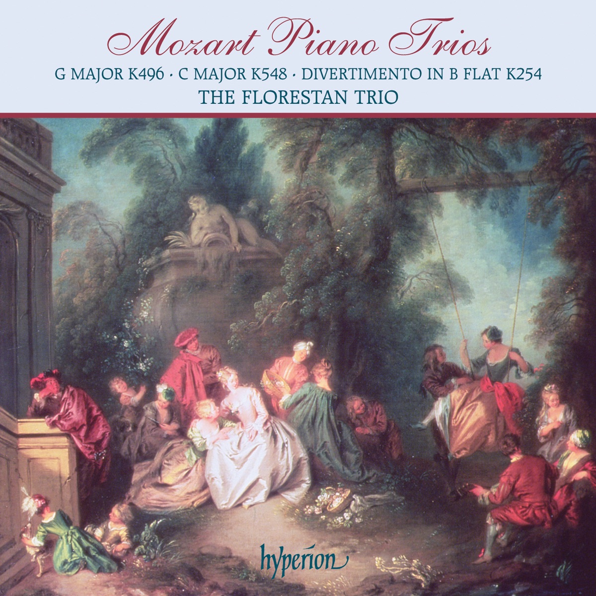 Mozart: Piano Trios by The Florestan Trio album cover