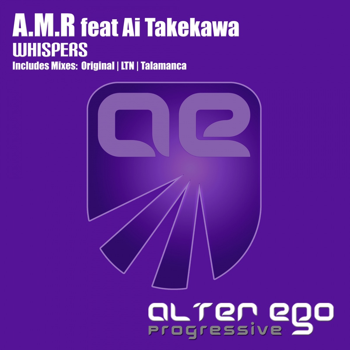 Whispers (feat. Ai Takekawa) by A.M.R album cover