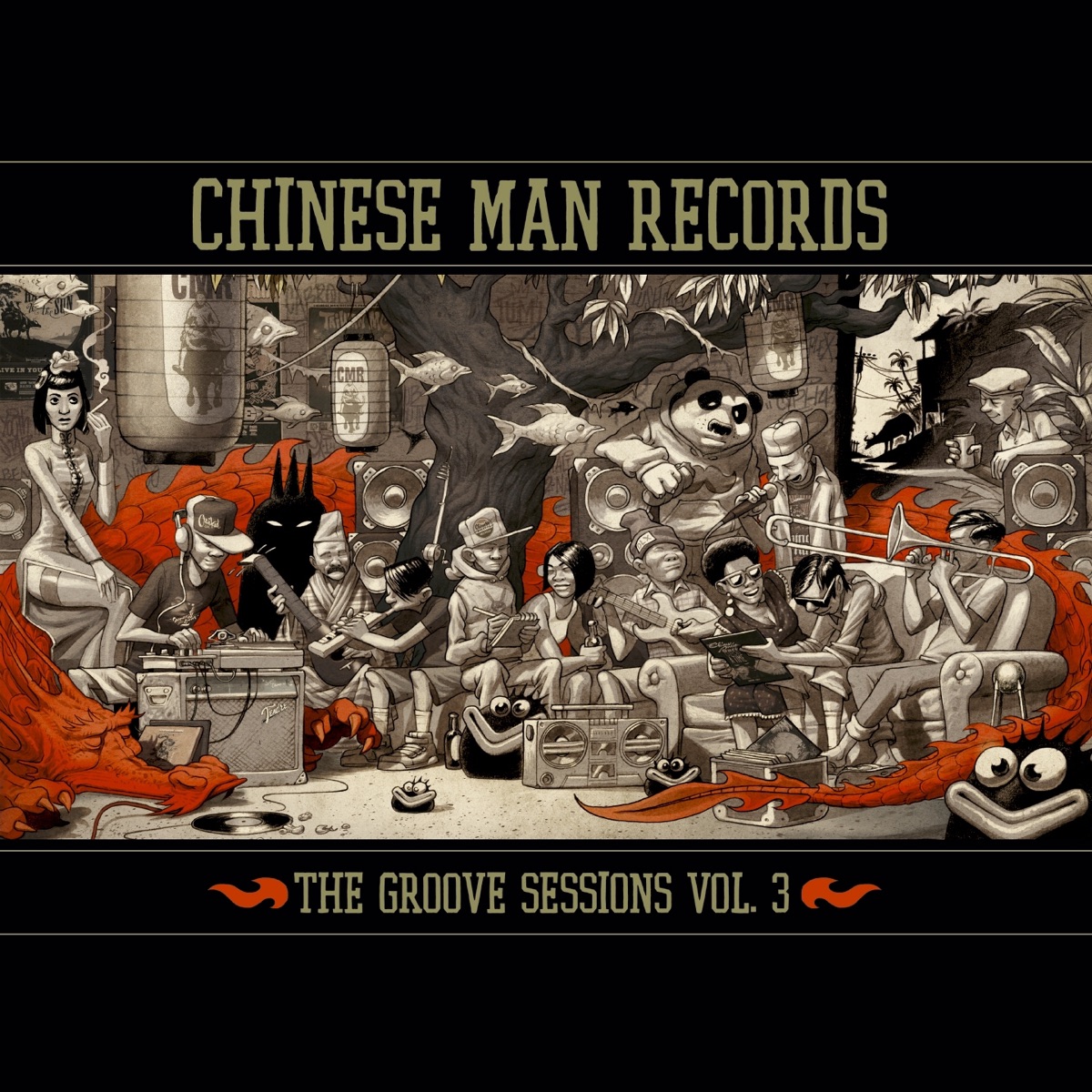 The Groove Sessions, Vol. 3 by Chinese Man album cover