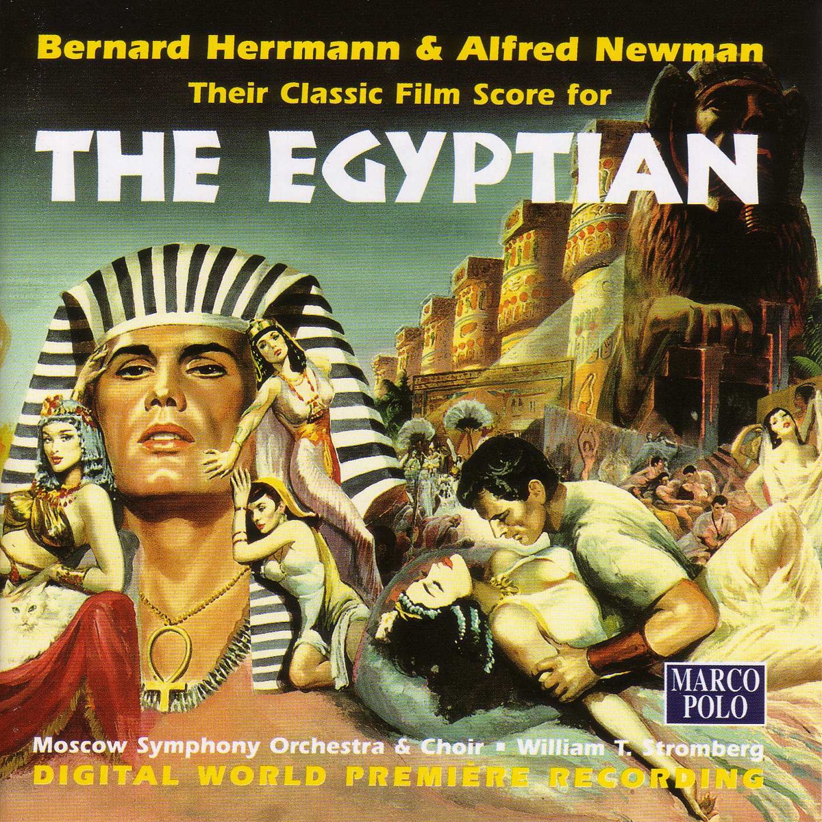 Herrmann - Newman: Egyptian (The) by William Stromberg, Moscow Symphony Chorus & Moscow Symphony Orchestra album cover