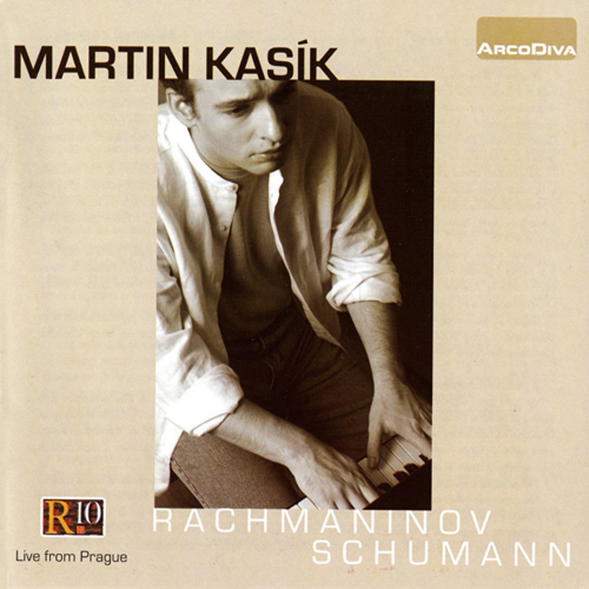 Live from Prague by Martin Kasik album cover
