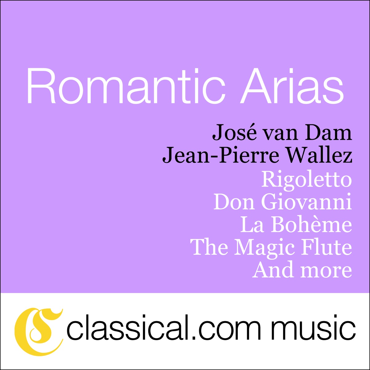 Giuseppe Verdi, Rigoletto by José Van Dam, Baritone, Orchestre Philharmonique des Pays de Loire & Marc Soustrot album cover