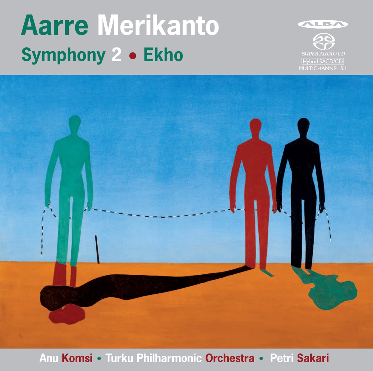 Merikanto: Symphony No. 2 - Ekho by Anu Komsi, Turku Philharmonic Orchestra & Petri Sakari album cover